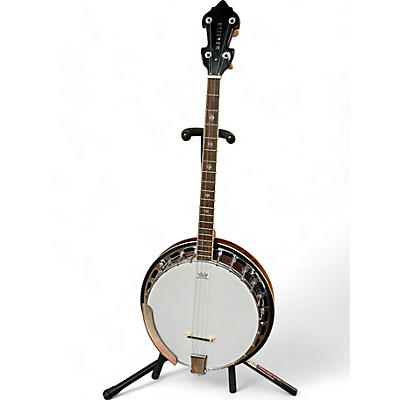 Used Mcneela The Celt Natural Wood Banjo