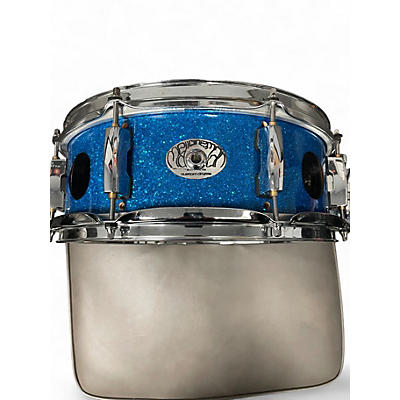 Used Medicine Man  14in Custom vented  Blue Sparkle Drum