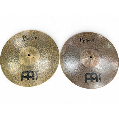 Used Meinl 15in Byzance Dark Hihat Cymbal