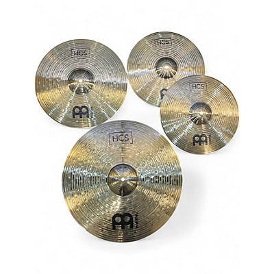 Used Meinl Multiple HCS Complete Cymbal Set Cymbal