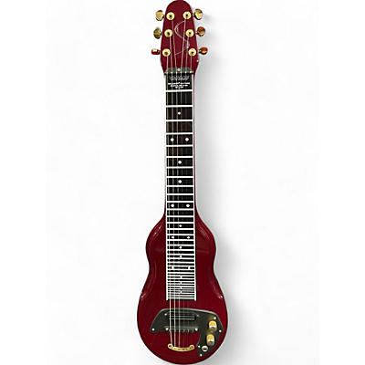 Used Melobar Lap Steel Wine Red Lap Steel