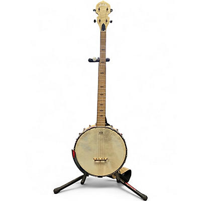 Used Melody 5-String Full Size Open Back Banjo Natural Banjo