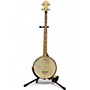 Used Melody 5-String Full Size Open Back Banjo Natural Banjo Natural