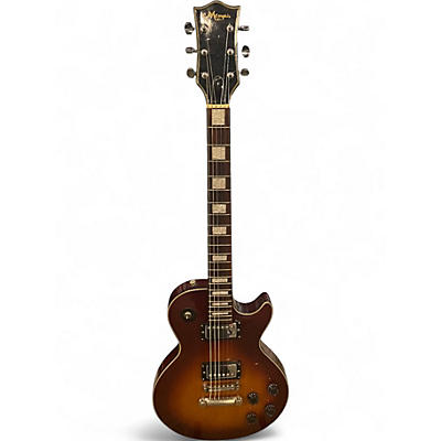 Used Memphis LES PAUL STYLE JAPAN 2 Tone Sunburst Solid Body Electric Guitar