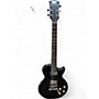 Used Memphis LP Style Black Solid Body Electric Guitar Black