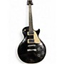 Used Memphis Les Paul Style Japan Black Solid Body Electric Guitar Black