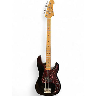 Used Memphis P STYLE BLACK Electric Bass Guitar