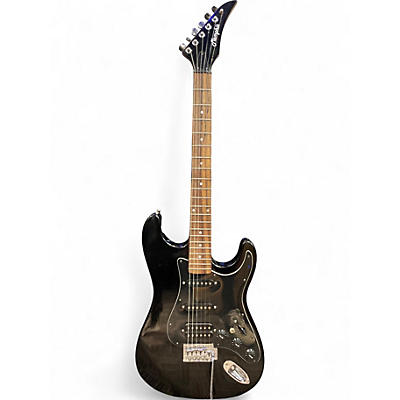 Used Memphis Strat Copy Black Solid Body Electric Guitar