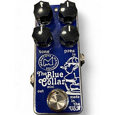 Used Menatone The Blue Collar Mini Effect Pedal