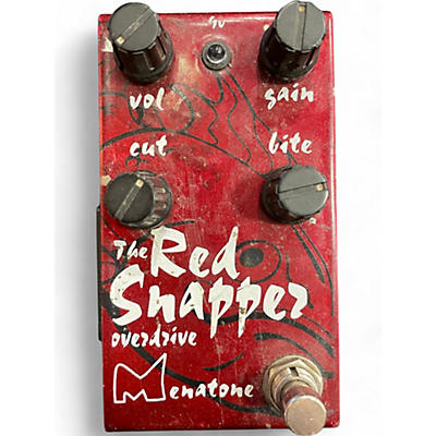 Used Menatone red snapper Effect Pedal