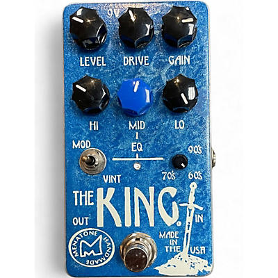 Used Menatone the king Effect Pedal
