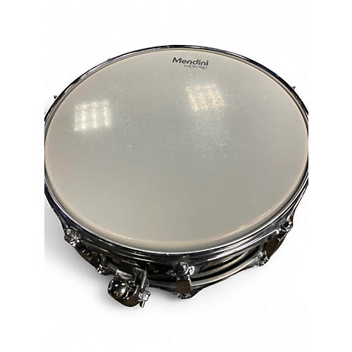 Used Mendini 14X6 SNARE KIT Black Drum Black 212