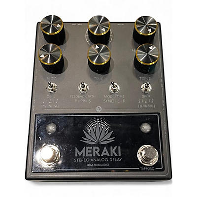 Used Meraki  stereo analog delay Effect Pedal