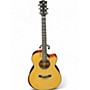 Used Merida BLACK HOLE EQ Natural Acoustic Electric Guitar Natural
