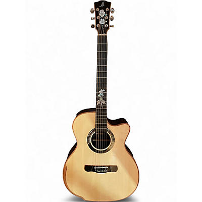 Used Meridaextrema A18gac2-eq Natural Acoustic Electric Guitar