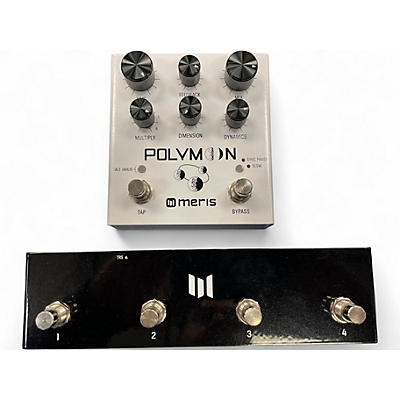 Used Meris Polymoon w/ footswitch Effect Pedal