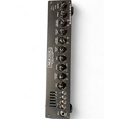Used Mesa Boogie Subway D-800 Bass Amp Head