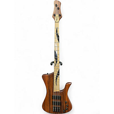 Used Mg Bass Extreman Worn Natural Electric Bass Guitar