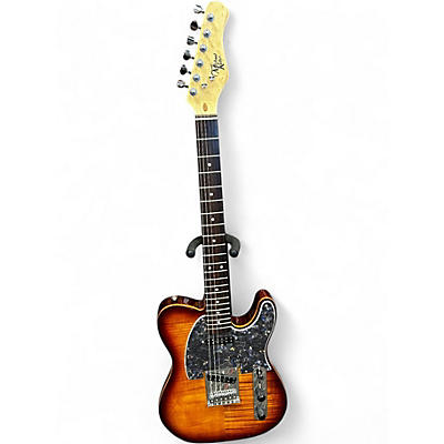 Used Michael Kelly 1957 Trans Amber Solid Body Electric Guitar