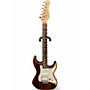 Used Michael Kelly 1965 Custom Collection Double Cut Striped Ebony Solid Body Electric Guitar Striped Ebony