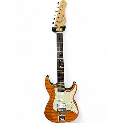 Used Michael Kelly 1965 MOD SHOP Amber Solid Body Electric Guitar