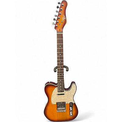 Used Michael Kelly 530P 2 Tone Sunburst Solid Body Electric Guitar