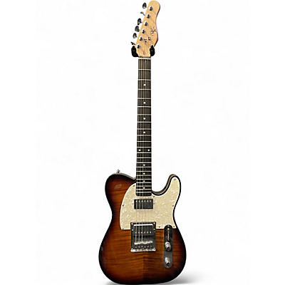Used Michael Kelly 53DB  2 Color Sunburst Solid Body Electric Guitar