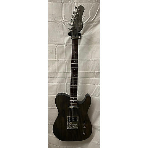 Michael Kelly Used Michael Kelly 54OP Trans Black Solid Body Electric Guitar Trans Black