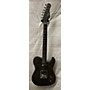 Used Michael Kelly Used Michael Kelly 54OP Trans Black Solid Body Electric Guitar Trans Black