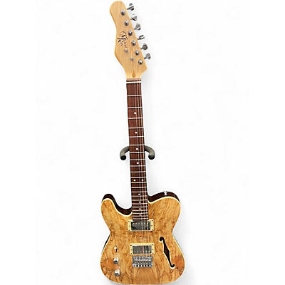 Used Michael Kelly 58 THINLINE Spalted Maple Hollow Body Electric Guitar