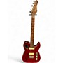 Used Michael Kelly 59 PORT THINLINE TRANSPARENT RED Hollow Body Electric Guitar TRANSPARENT RED