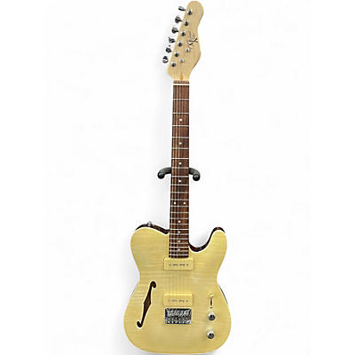 Used Michael Kelly 59 THINLINE Blonde Hollow Body Electric Guitar