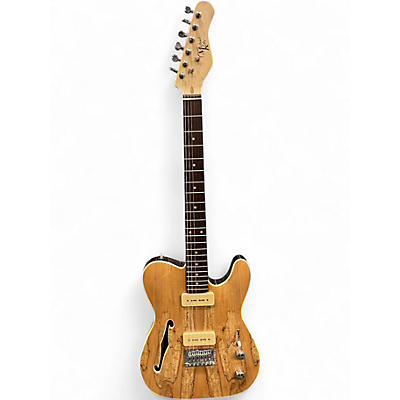 Used Michael Kelly 59 THINLINE Spalted Maple Solid Body Electric Guitar