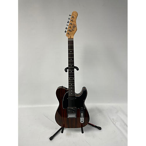 Michael Kelly Used Michael Kelly CC50 Deluxe Striped Ebony Solid Body Electric Guitar striped ebony