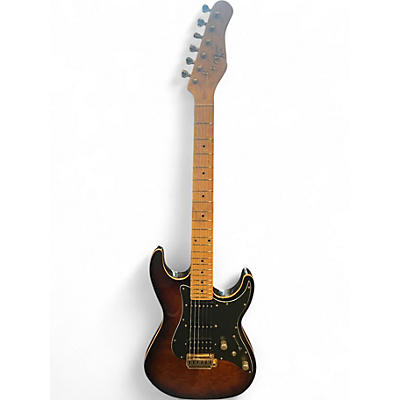 Used Michael Kelly CC60BB  BURL BURST Solid Body Electric Guitar