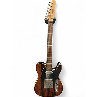 Used Michael Kelly CUSTOM COLLECTION 55 STRIPED EBONY Solid Body Electric Guitar