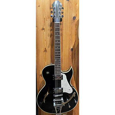 Michael Kelly Used Michael Kelly Dual F Hole W\Bigsby Black Hollow Body Electric Guitar