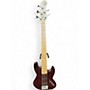 Used Michael Kelly ELEMENT 4OP Trans Red Electric Bass Guitar Trans Red