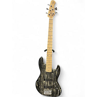 Used Michael Kelly ELEMENT 5 zebra Electric Bass Guitar
