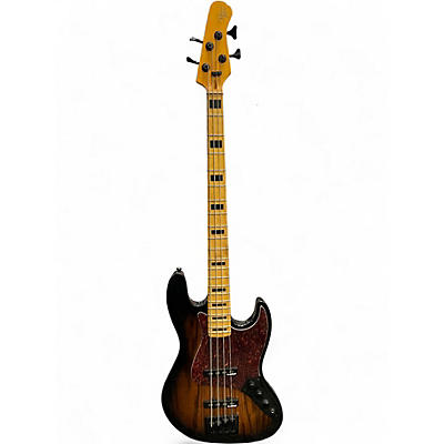 Used Michael Kelly Element 4 sunburst Electric Bass Guitar
