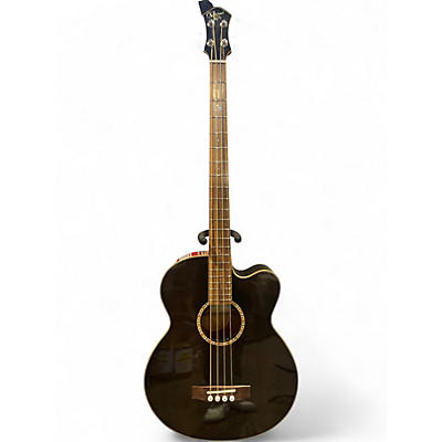 Used Michael Kelly FIREFLY 4TB Trans Black Acoustic Bass Guitar