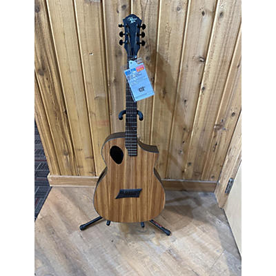 Michael Kelly Used Michael Kelly FORTE EXOTIC ZEBRA Natural Acoustic Electric Guitar