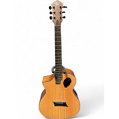 Used Michael Kelly Forte Port Lefty Natural Acoustic Electric Guitar