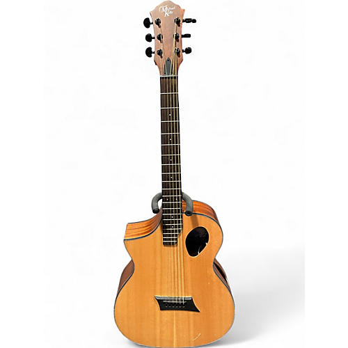 Used Michael Kelly Forte Port Lefty Natural Acoustic Electric Guitar Natural