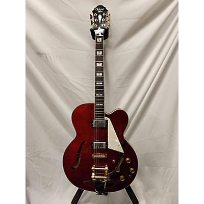 Michael Kelly Used Michael Kelly Hollowbody Candy Red Burst Hollow Body Electric Guitar