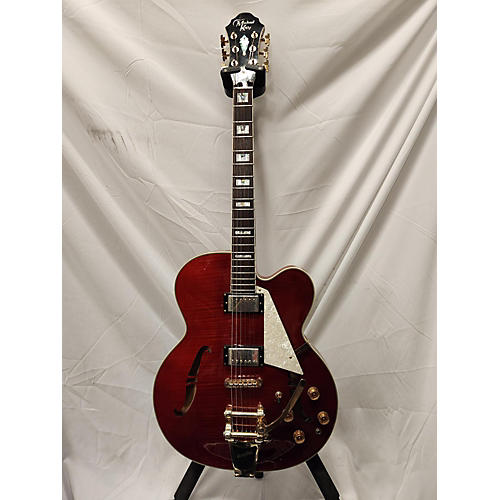 Michael Kelly Used Michael Kelly Hollowbody Candy Red Burst Hollow Body Electric Guitar Candy Red Burst