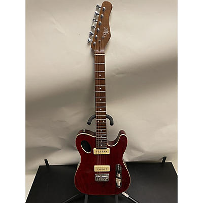 Michael Kelly Used Michael Kelly Hybrid 60 Port Hollow Body Wine Red Hollow Body Electric Guitar