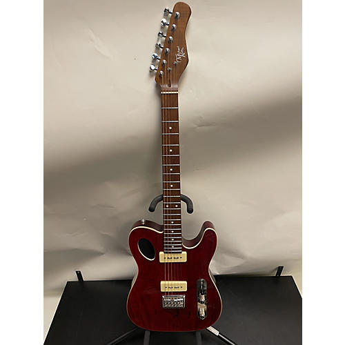 Michael Kelly Used Michael Kelly Hybrid 60 Port Hollow Body Wine Red Hollow Body Electric Guitar Wine Red