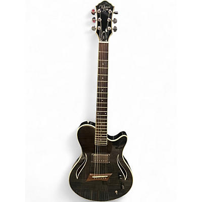 Used Michael Kelly Hybrid Special Black Hollow Body Electric Guitar