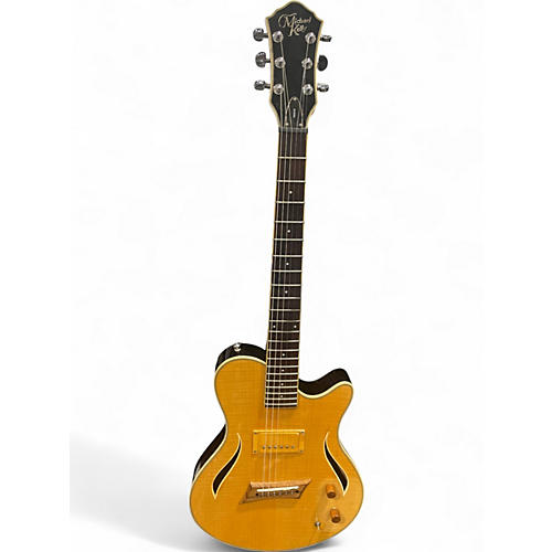 Used Michael Kelly Hybrid Special Natural Hollow Body Electric Guitar Natural